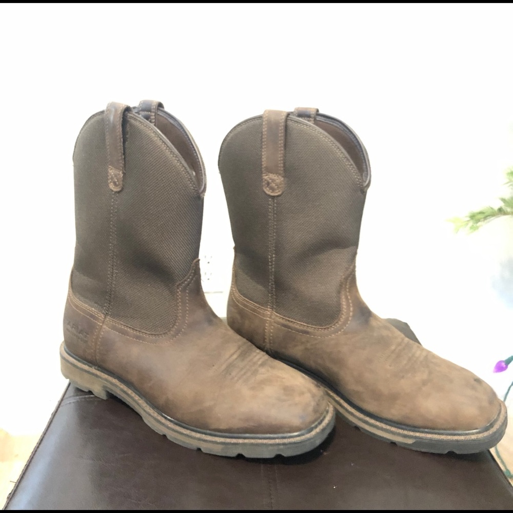 Ariat groundbreaker waterproof work boot